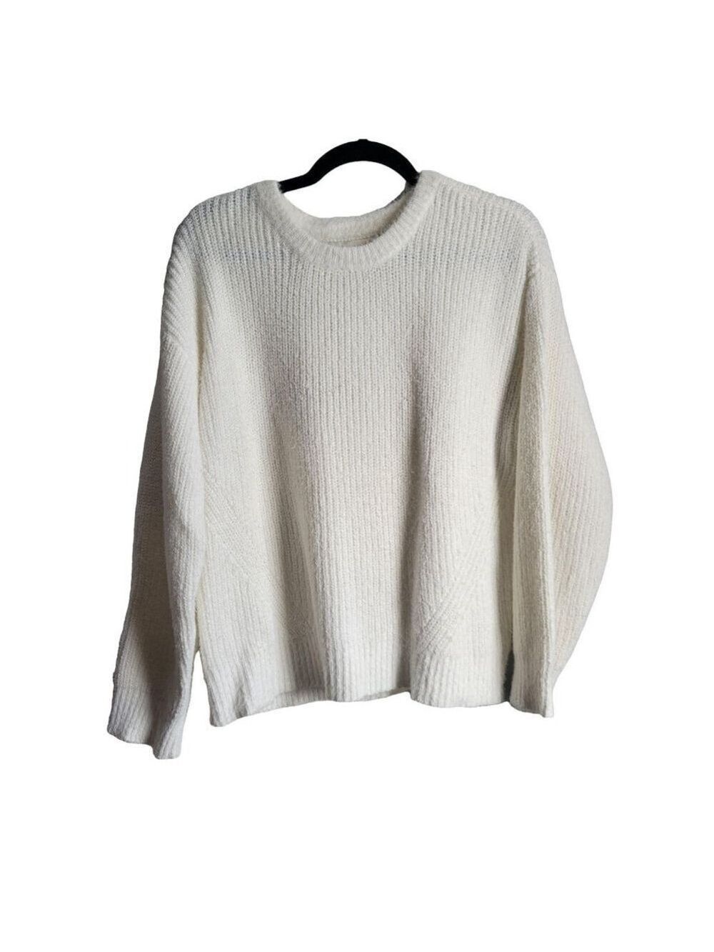 Women's Thread & Supply Cream Sweater Size Large